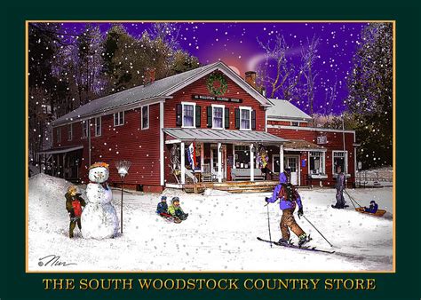 The South Woodstock Country Store Digital Art By Nancy Griswold Fine
