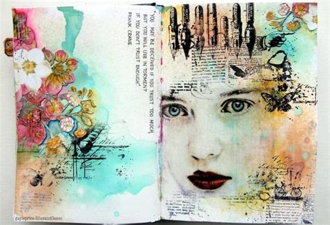 10 Art Journaling Ideas Dawn Nicole Designs