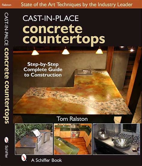Decorative Concrete Books by Tom Ralston, Concrete Contractor