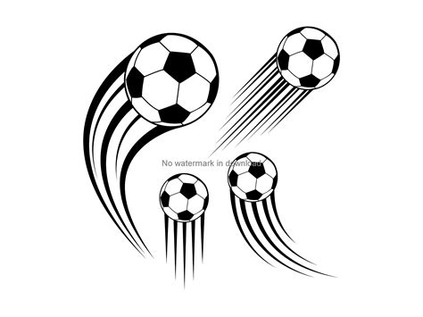Soccer Balls Silhouette Svg Soccer Balls Cut Files For Etsy