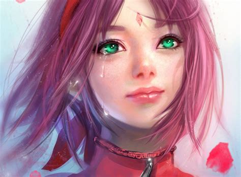 Download Anime Girl Sakura Haruno Wallpaper