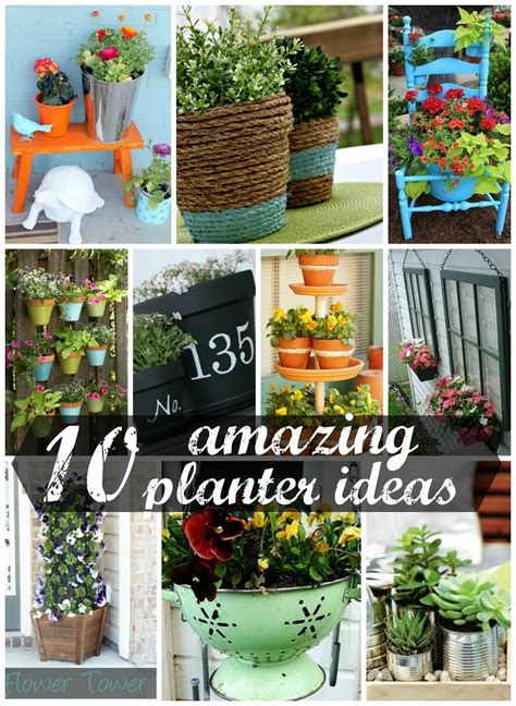 All you really need is a container the hanging planter ideas listed here should provide you with the inspiration you need to make your garden an enticing and colorful oasis this summer. 10 Amazing Planter Ideas | Simply Designing with Ashley