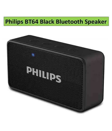 Philips Bt64 Bluetooth Speaker Buy Philips Bt64 Bluetooth Speaker