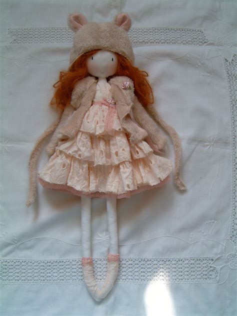 Handmade Rag Dollssoft Doll Main Poupée De Chiffon Waldorf Doll