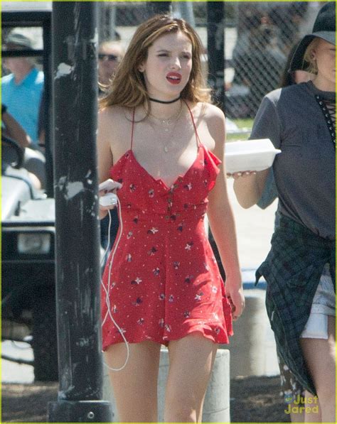 Full Sized Photo Of Halston Sage Bella Thorne You Get Me Friday Filming