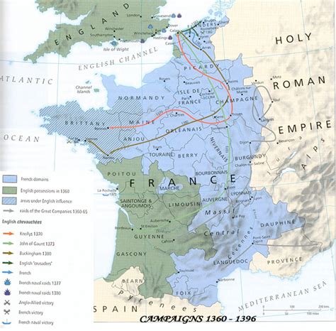 Hundred Years War Map Like Success