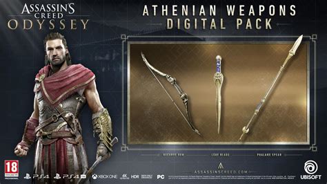 Assassins Creed Odyssey Athenian Weapons Pack Dlc Eu Ps4 Cd Key
