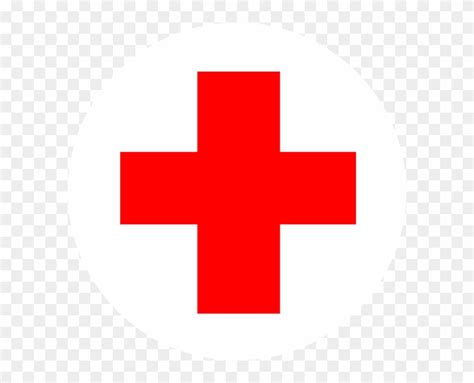 Svg Transparent Circle Clip Art At Clker Com Vector Red Cross Logo No