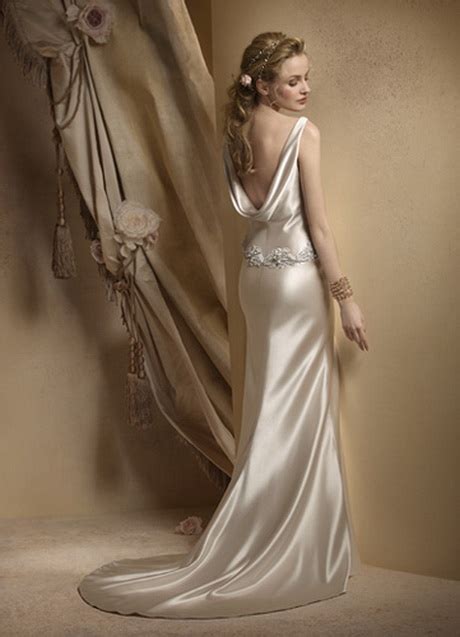 satin bridal gowns