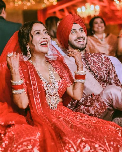 Every Candid Photos From Neha Kakkar And Rohanpreet Singhs Wedding Gala Photogallery