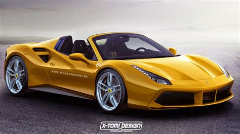 The ferrari 488 pista spider joined the 488 lineup at the 2018 pebble beach concours d'elegance as a replacement for the 458 speciale aperta. 2016 Ferrari 488 GTS (GTB Spider) Rendered - autoevolution