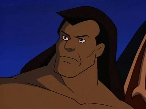 Goliath In His Human Form He Looks Handsome Gargoyles Cartoon