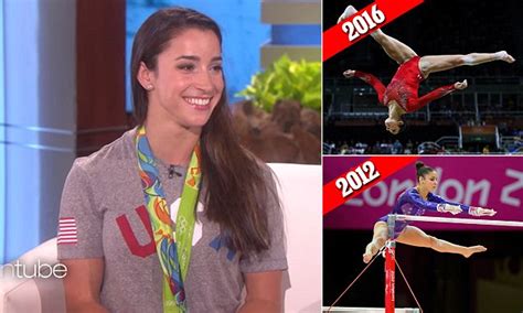 Gold Medal Winning Gymnast Aly Raisman Reveals To Ellen Degeneres Shell Take One Year Off