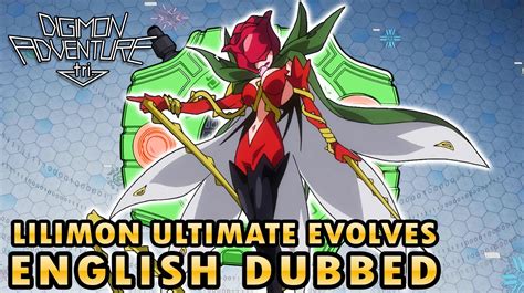 Digimon Adventure Tri Lilimon Ultimate Evolves To Rosemon English