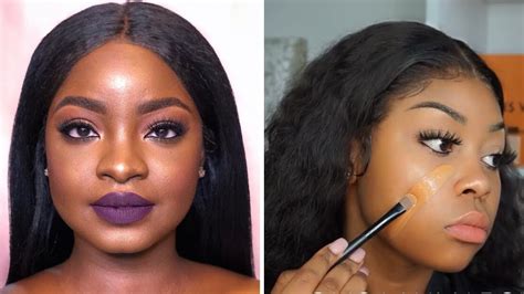 Makeup Tutorial For Black Women Makeup Tutorial Compilation 7 Youtube