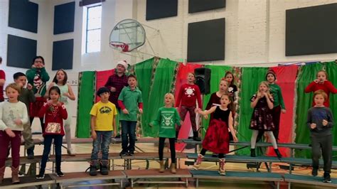 Cedaredge Elementary School Third Grade Holiday Performance 2020 Youtube