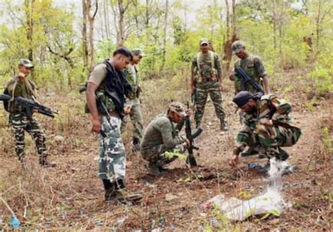 naxal killed in encounter with security forces in chhattisgarh s bijapur news live
