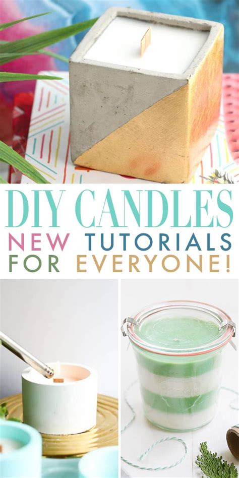 Diy Candles Candle Making Tutorials For Everyone The Budget Decorator