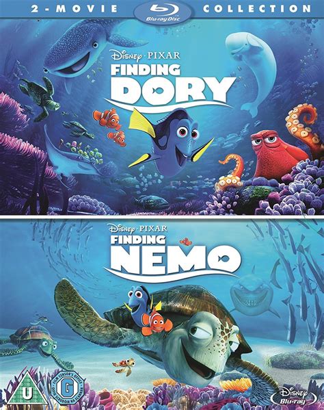 Finding Dory Finding Nemo Double Pack Blu Ray Amazon It Film E TV