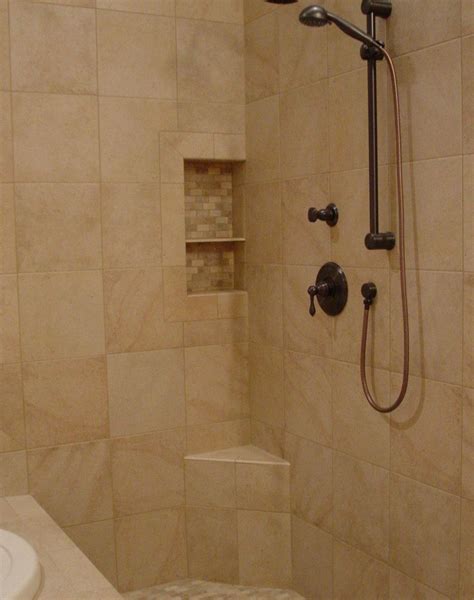 Bathroom Tile Shampoo Shower Niche Shelf Great Best Styled With
