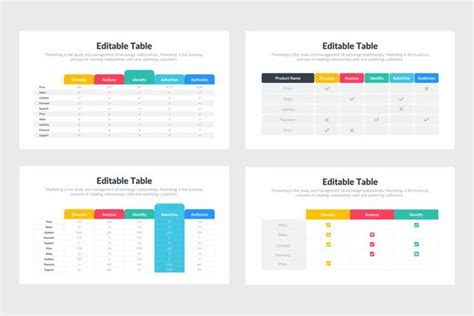 Tables Charts Infographics Infographic Keynote Template Powerpoint