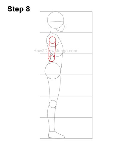 How To Draw A Body Anime Easy It Is Based On The Same Anatomy As A