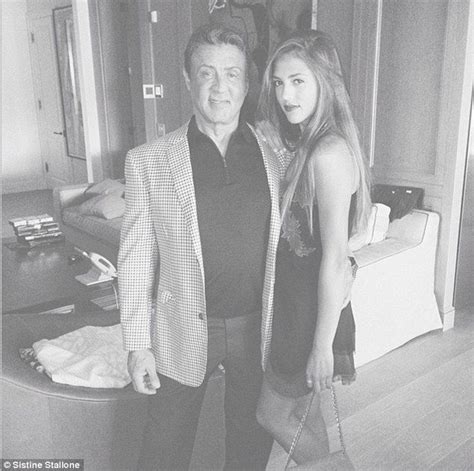 Proud Dad Sylvester Stallone Shares A Picture Alongside Budding Model