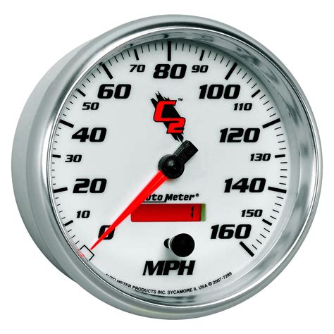 Auto Meter 7289 C2 Series 5 Speedometer Gauge 0 160 Mph Ebay