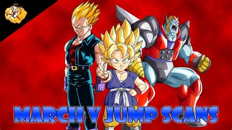 This anime adaptation debuted at jump festa in december 2011, was streamed online for a short period of time, and was featured on a bonus dvd packed with the march 2012 issue of saikyō jump. March V Jump Scan Leaks Dragon Ball Legends DB DBL DBZ - YouTube