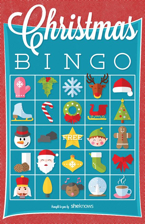 Divine Printable Christmas Bingo Game Derrick Website