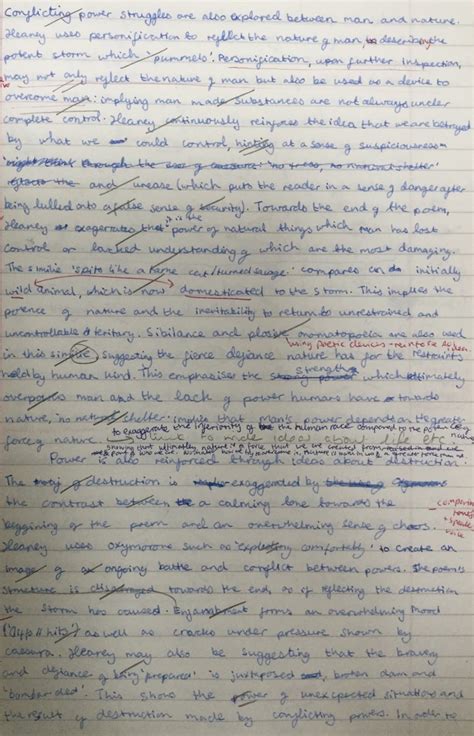 What does a multi paragraph essay look. English Aqa Gcse Exemplar Answers Paper 2 Lang - Model For ...