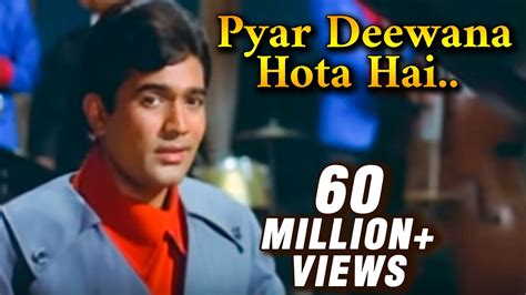 Pyar diwana hota hai track info. Pyar Diwana Hota Hai - Kishore Kumar Lyrics - LYRICS MG NEWS