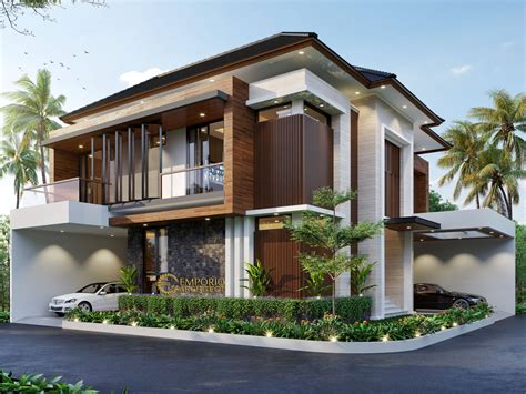 Salah satunya adalah untuk nilai estetika. Desain Rumah Modern 2.5 Lantai Bapak Khoiri di Cibubur, Bekasi