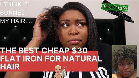 The Best Cheap Flat Iron For 4c Natural Hair Youtube