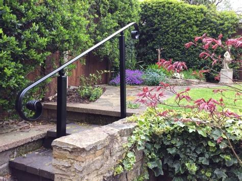 A great combination with the new landscaping and stonework!… colours of powder coated handrails - Google Search ...
