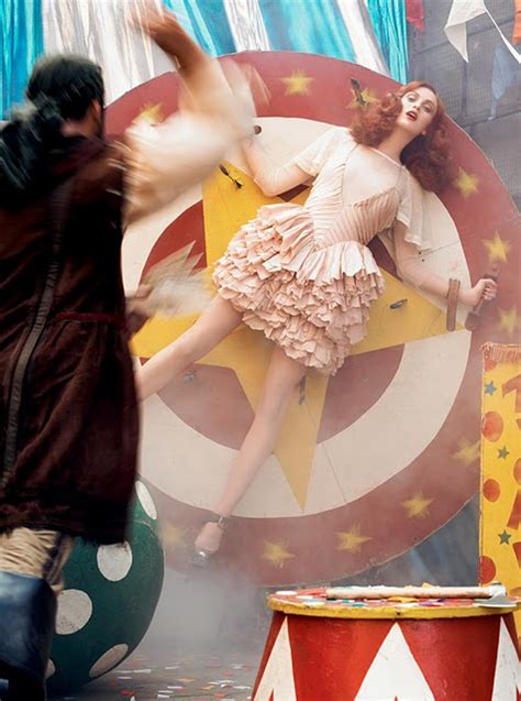 Oh So Darling Circus Inspired Fashion Editorial