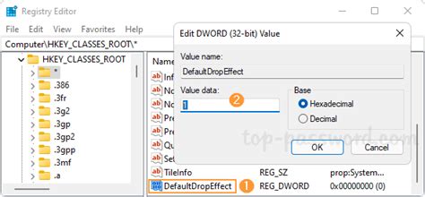 How To Change Default Drag And Drop Action In Windows 11 10