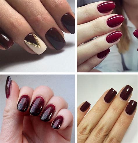 Best Burgundy Nails 45 Nail Designs For Different Shapes Shopping Ideas
