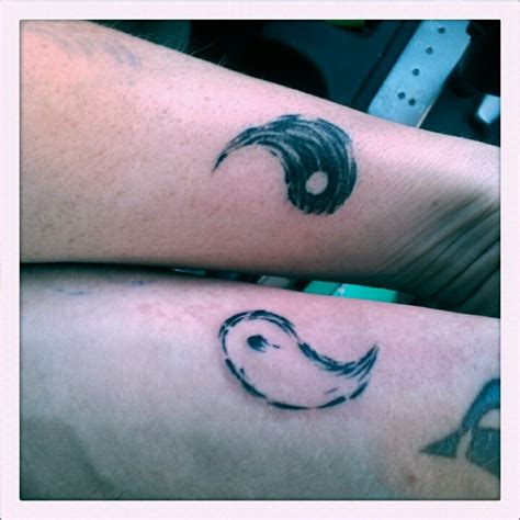 Yin And Yang Couple Tattoo For The Husband Pinterest