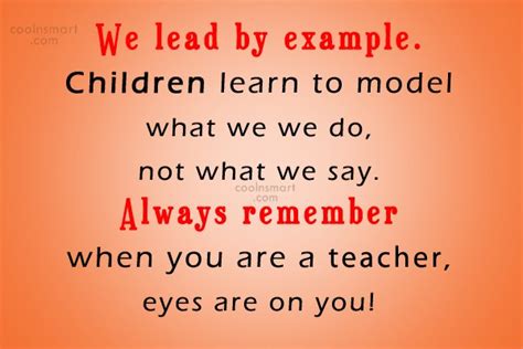 Learn By Example Quotes Quotesgram