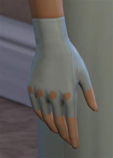 Mod The Sims Fingerless Gloves For Female