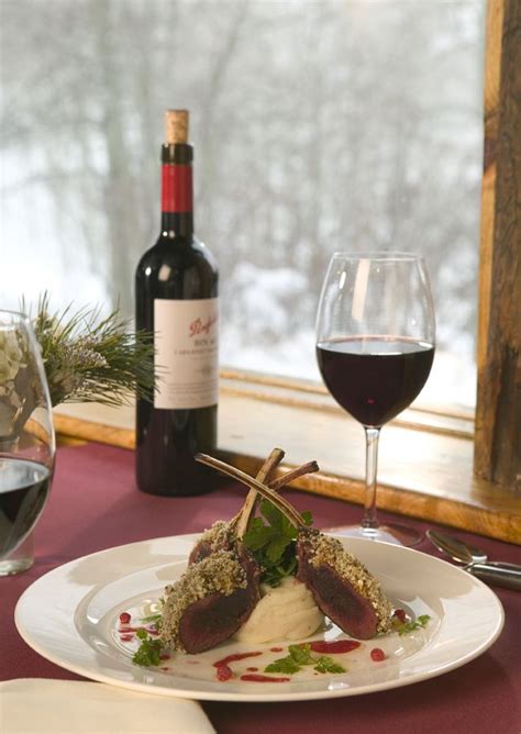 The delicious taste makes every moment. "There is something very wild about sitting in a log cabin ...