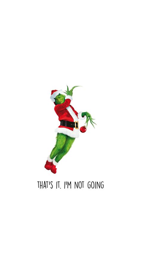 Download The Funniest Holiday Grinch Wallpaper For You Iphone In By Sandrabarnes Christmas