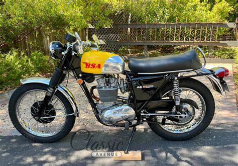 Exquisitely Restored 1969 Bsa 441cc B44 Victor Special Classic Avenue