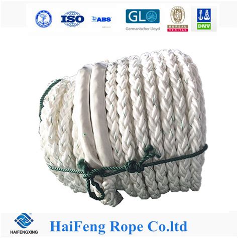 Berthing Hawser Rope 64mm 8 Strand Pp Rope China Mooring Rope And