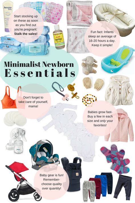 Together In Love Minimalist Newborn Essentials Just The Basics