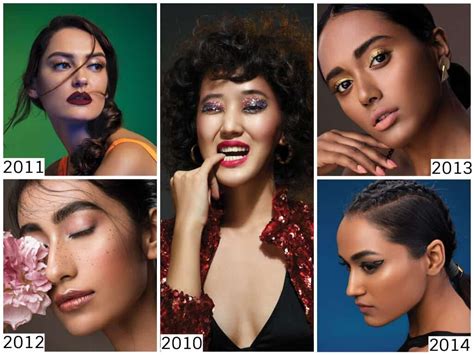 Makeup Looks Through The Decades Saubhaya Makeup