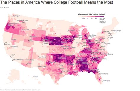 In total, just over 200,000 international students attend these top 25 universities, representing more than 20 per cent of all international students in the us. Total Frat Move | This Map Shows Which States Care The Most About College Football