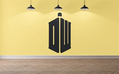 Doctor Who Dw Tardis Logo · Yellowstone Decals · Online Store Powered