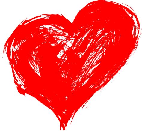 Hand Drawn Heart PNG Transparent OnlyGFX